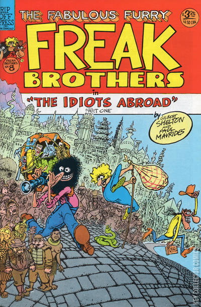 The Fabulous Furry Freak Brothers #8 (1984) – Value, Key Facts