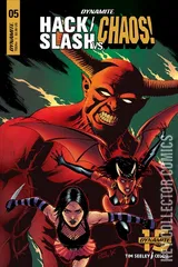 Variant Cover for Hack / Slash vs. Chaos #5