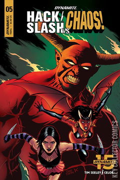Variant Cover for Hack / Slash vs. Chaos #5