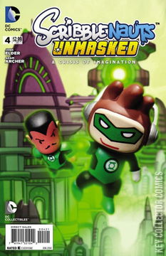 Variant Cover for Scribblenauts Unmasked: A Crisis of Imagination #4