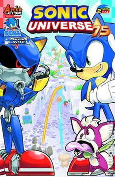 Variant Cover for Sonic Universe #75