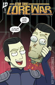 Variant Cover for Star Trek: Lore War #1