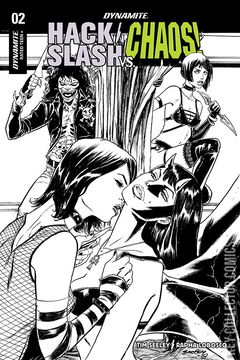 Variant Cover for Hack / Slash vs. Chaos #2