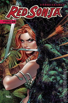 Variant Cover for Unbreakable Red Sonja #4