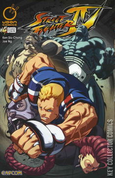 Variant Cover for Street Fighter IV #4