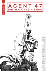 Variant Cover for Agent 47: Birth of the Hitman #2