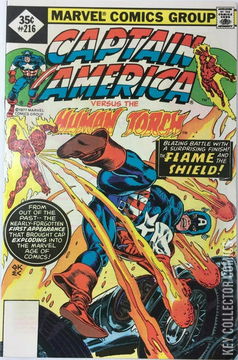 Variant Cover for Captain America #216