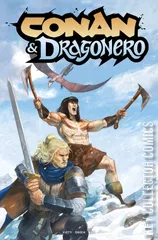 Variant Cover for Conan and Dragonero #3