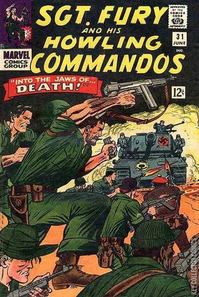 Cover art for Sgt. Fury and His Howling Commandos #31