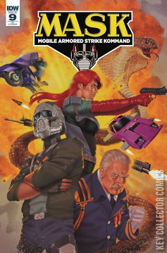 Variant Cover for M.A.S.K.: Mobile Armored Strike Kommand #9