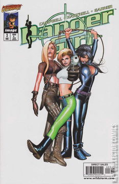 Variant Cover for Danger Girl #3