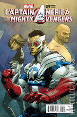 Variant Cover for Captain America and the Mighty Avengers #1