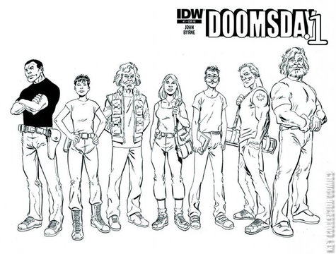 Variant Cover for Doomsday.1 #1