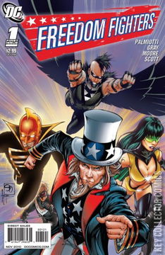 Variant Cover for Freedom Fighters #1
