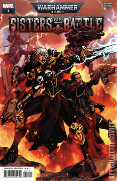 Variant Cover for Warhammer 40,000: Sisters of Battle #1