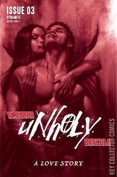 Variant Cover for Vampirella / Dracula: Unholy #3