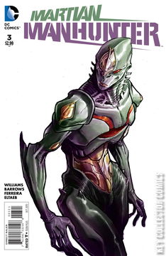 Variant Cover for Martian Manhunter #3
