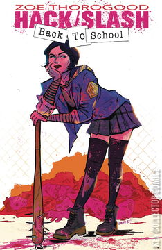 Variant Cover for Hack / Slash: Back to School #4