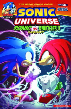 Variant Cover for Sonic Universe #66
