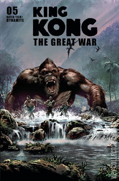 Variant Cover for Kong: Great War #5