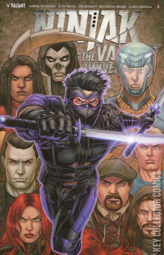 Variant Cover for Ninjak vs. the Valiant Universe #3