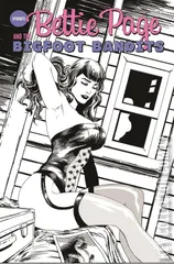 Variant Cover for Bettie Page and the Bigfoot Bandits #1