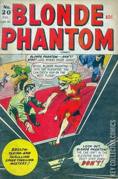Variant Cover for Blonde Phantom #20