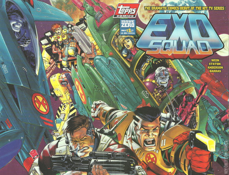 Exosquad by Topps | Key Collector Comics