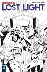 Variant Cover for Transformers: Lost Light #20