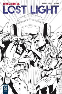 Variant Cover for Transformers: Lost Light #20