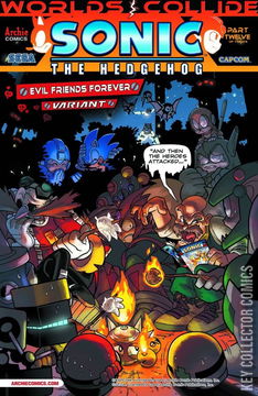 Variant Cover for Sonic the Hedgehog #251