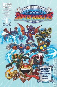 Variant Cover for Skylanders: Superchargers #1