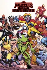 Cover for Muppets Take The Marvel Universe #1