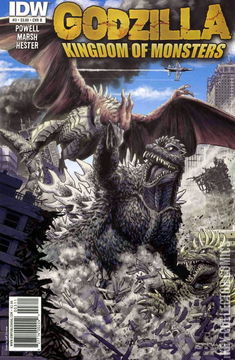 Variant Cover for Godzilla Kingdom of Monsters #3