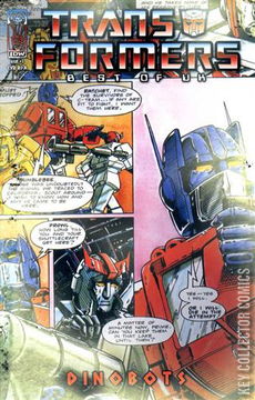 Variant Cover for Transformers: Best of the UK - Dinobots #3