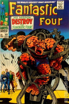 Variant Cover for Fantastic Four #68