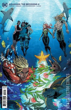 Variant Cover for Aquaman: The Becoming #4
