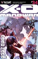 Cover for X-O Manowar #34