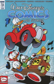 Variant Cover for Walt Disney's Comics and Stories #734