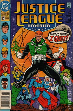 Variant Cover for Justice League America #63