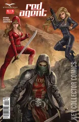 Cover for Grimm Fairy Tales Presents: Red Agent #5