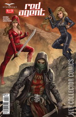 Variant Cover for Grimm Fairy Tales Presents: Red Agent #5