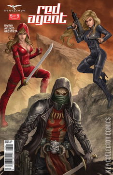 Variant Cover for Grimm Fairy Tales Presents: Red Agent #5