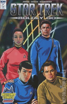 Variant Cover for Star Trek: Boldly Go #1