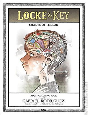 Locke and Key: Shades of Terror Adult Coloring Book