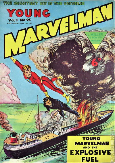 Cover art for Young Marvelman #95 