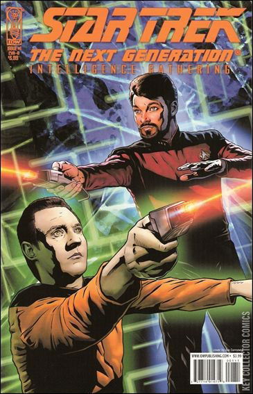 Variant Cover for Star Trek: The Next Generation - Intelligence Gathering #1