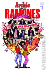 Variant Cover for Archie Meets Ramones #1