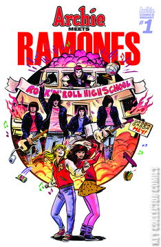 Variant Cover for Archie Meets Ramones #1
