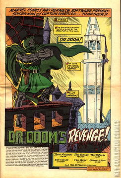 Variant Cover for Dr. Doom's Revenge #1